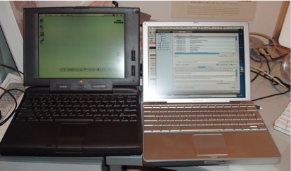 PowerBooks 190 and G4